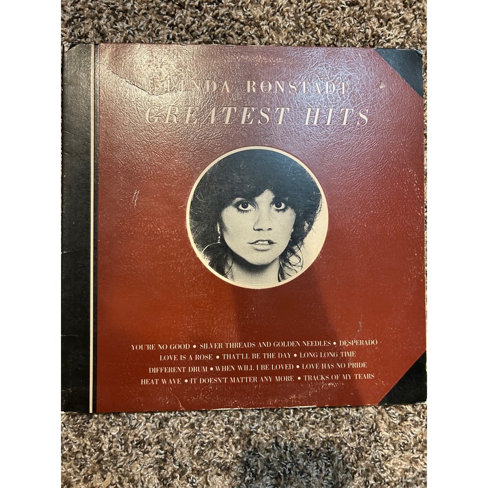 Linda Ronstadt Greatest Hits Vinyl LP 1976 Asylum Records 6E-106 Gatefold Jacket